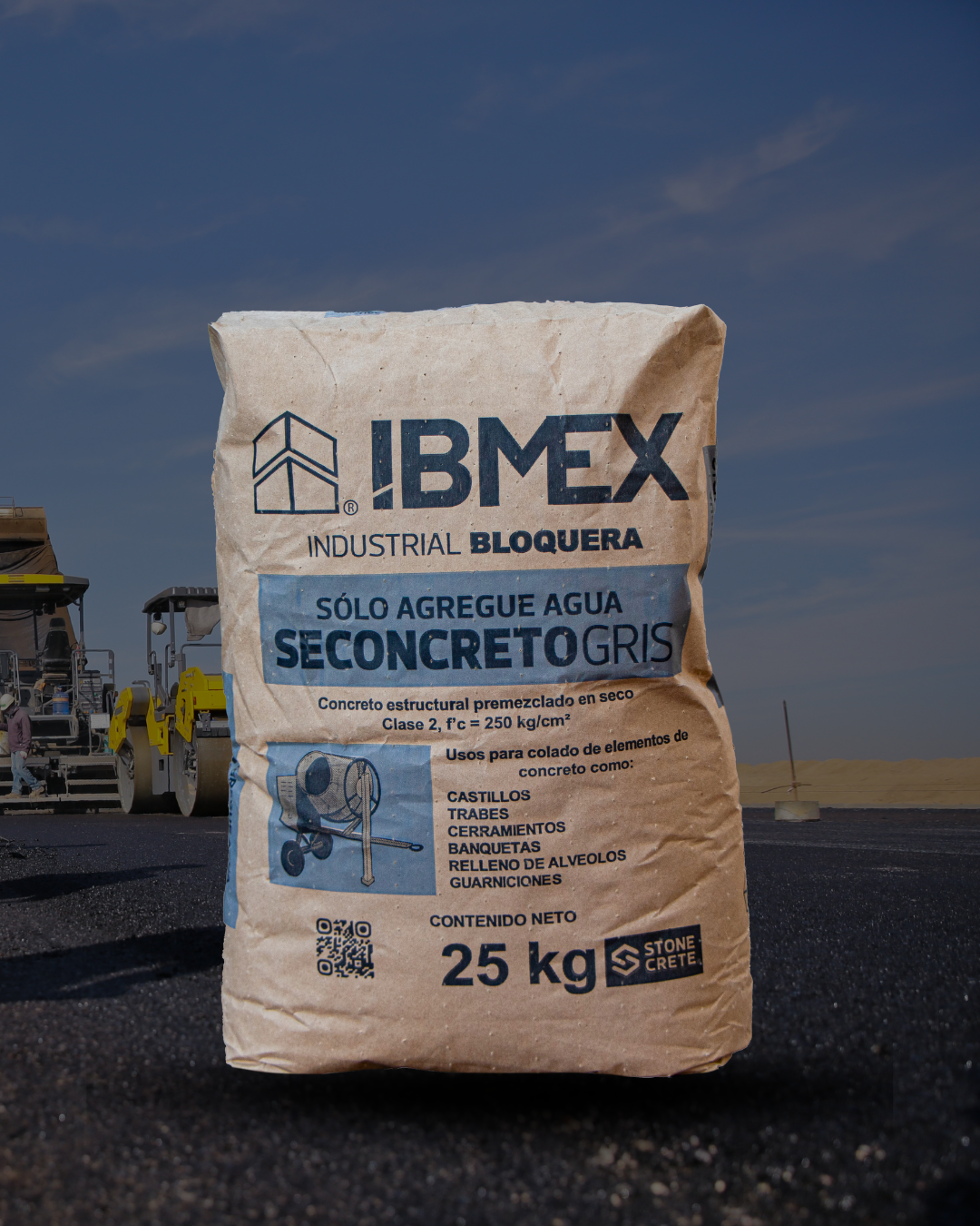 Seconcreto Gris 250 25kg